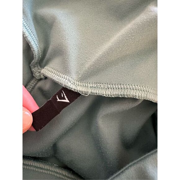 Gym Shark Teal Blue Green Leggings Size Large - Picture 5 of 5